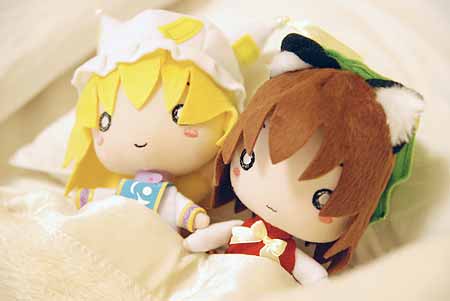 ふにふにぬいぐるみ八雲藍・橙