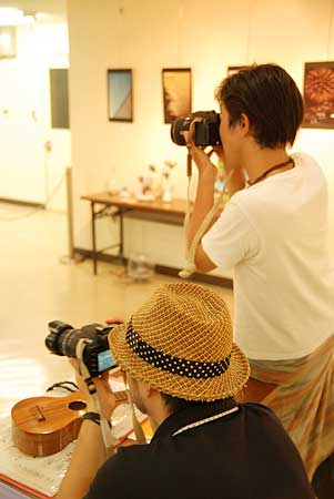 写真サークルらしい風景