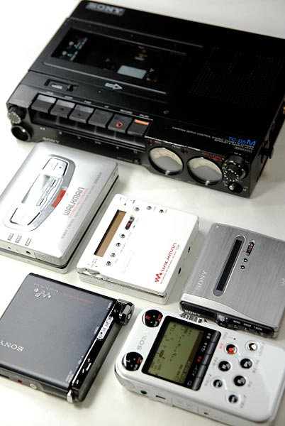 歴代録音機