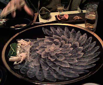 ふぐ刺身