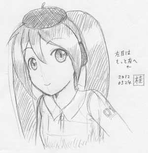ベレー帽ミクさん