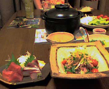 夕食風景1