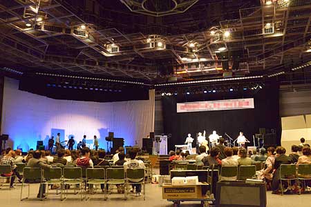 某市民音楽祭会場