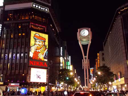 すすきのの夜