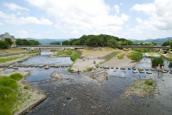 鴨川デルタ全景