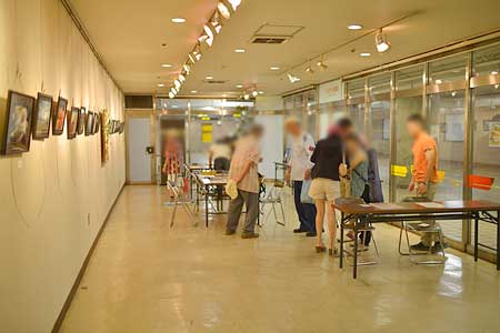写真展会場