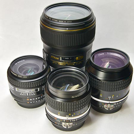 35mmニッコールたち
