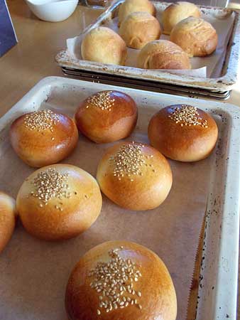 我が家の焼きたてパン