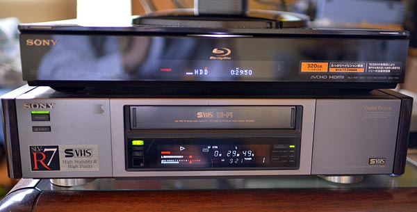 SONY SLV-R7の勇姿