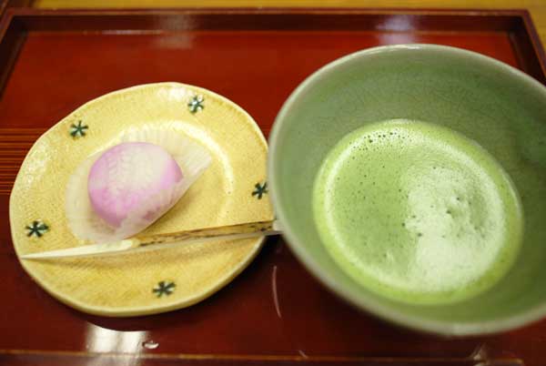 竹鼻ふじまつり お茶