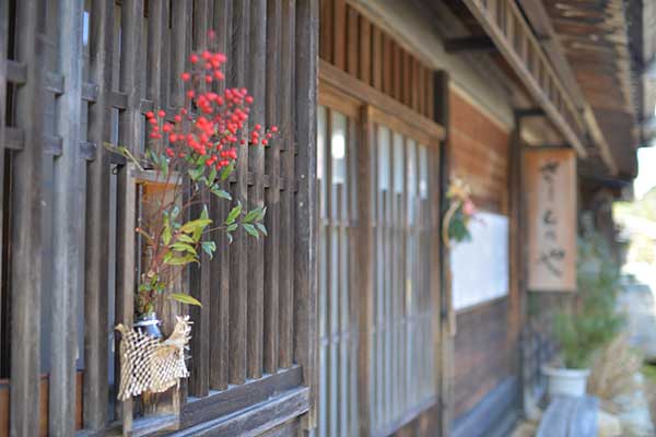 妻籠 正月飾り