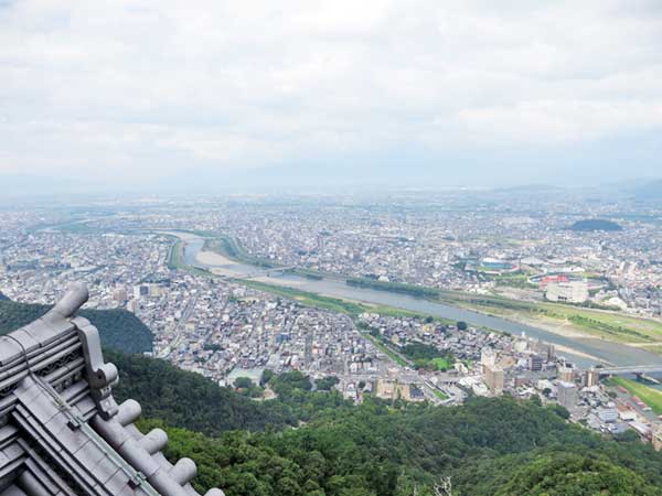 岐阜城からの眺め