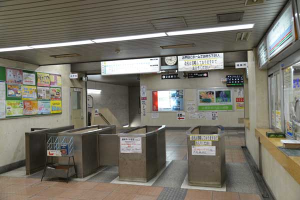 長野電鉄市役所前駅