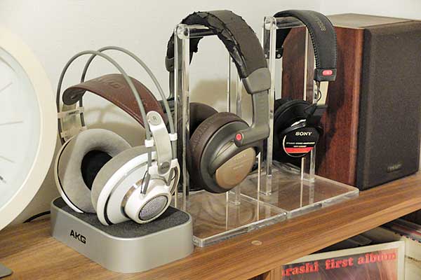 AKG K701、SONY MDR-Z900、SONY MDR-CD900ST