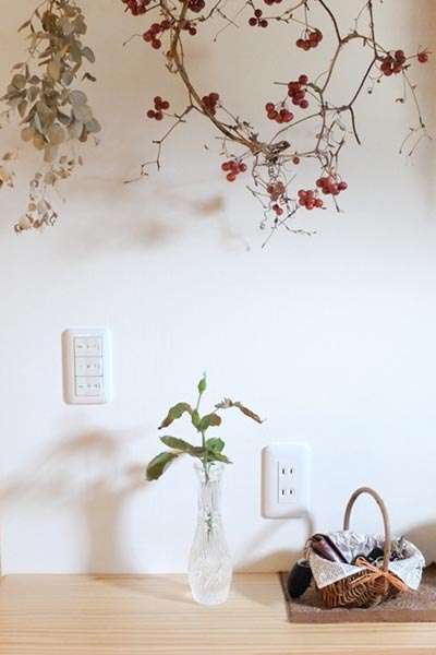 花瓶の薔薇
