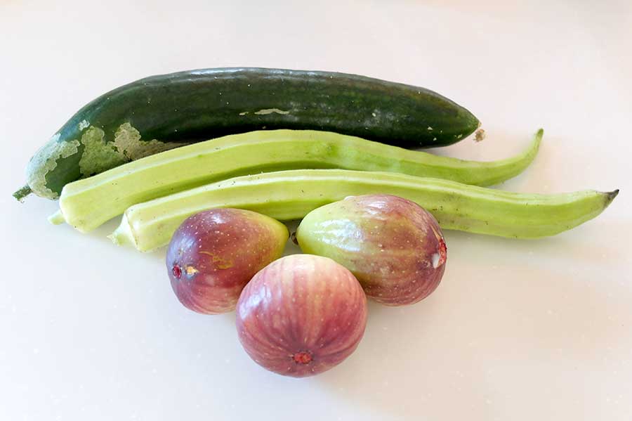 いちじくと野菜