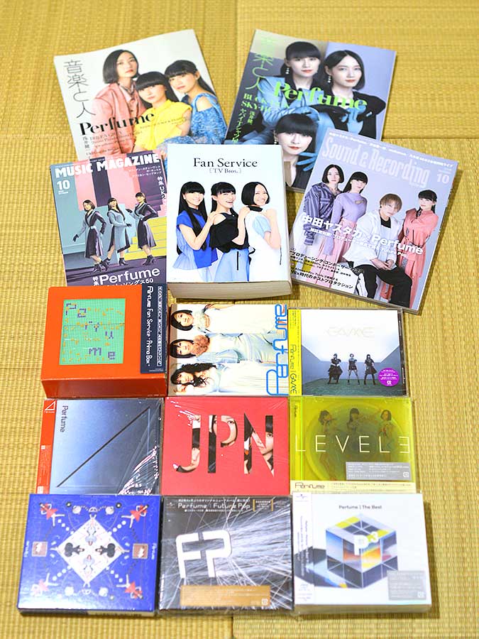 Perfume歴代アルバム