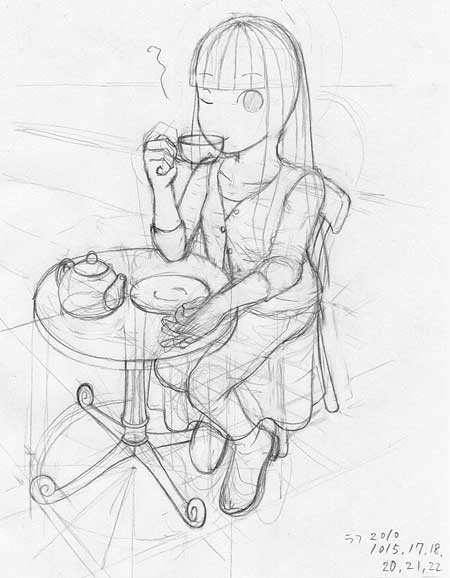 ラフ完成