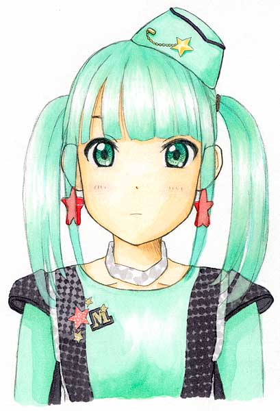 初音ミク『時空ツアーズ』カラーイラスト