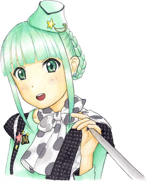 初音ミク『時空ツアーズ』カラーイラスト
