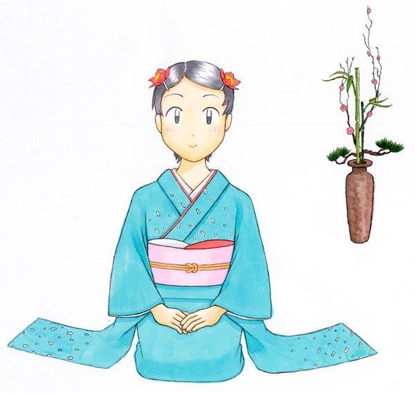 2014年賀状イラスト・原画