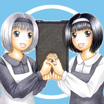 『写植のうた』CD-Rジャケットイラストのみ